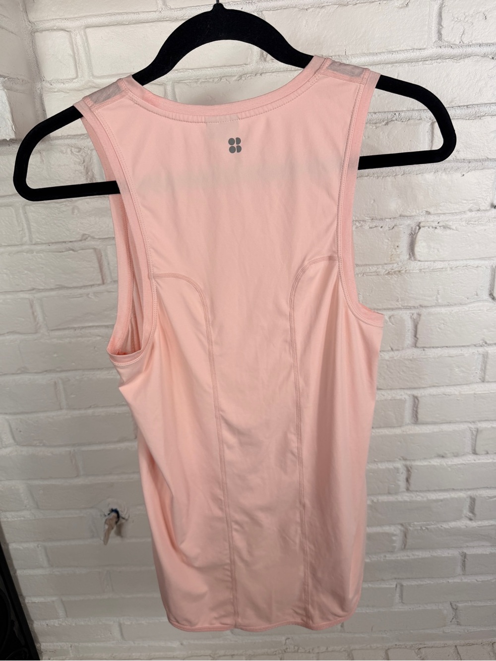 Sweaty Betty London Blush Pink Sheer Workout Tank Size Small - Picture 6 of 6
